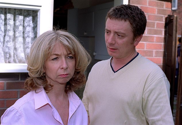 And Martin returns to rekindle his old romance with Gail, hoping to whisk her off into the sunset as part of her departure (both pictured in 2000)