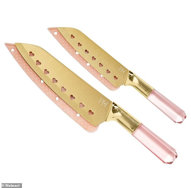 Walmart customers have left positive and negative reviews about the knives Kathleen purchased. One customer admitted that they have 