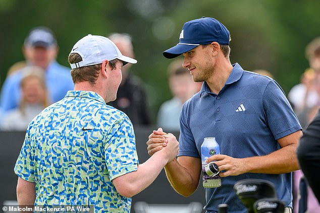 Aberg played alongside MacIntyre in the final round and saw first-hand the Scot's determination to win