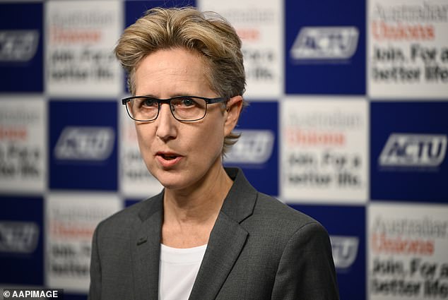 ACTU Secretary Sally McManus (pictured) opposes deregistering the CFMEU despite allegations