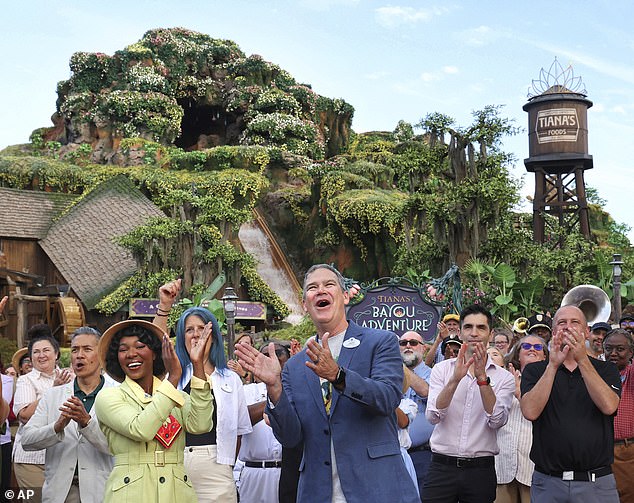 The new attraction opened last month at the Florida resort by Disney World President Jeff Vahle