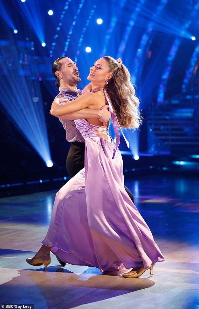 The star wrote on Instagram that while much of her time on Strictly was 'everything I could have imagined' in the training room with Graziano, there were 'disturbing incidents'