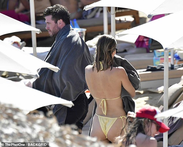 The private couple enjoyed a European getaway together last week and had lots of fun in the sun