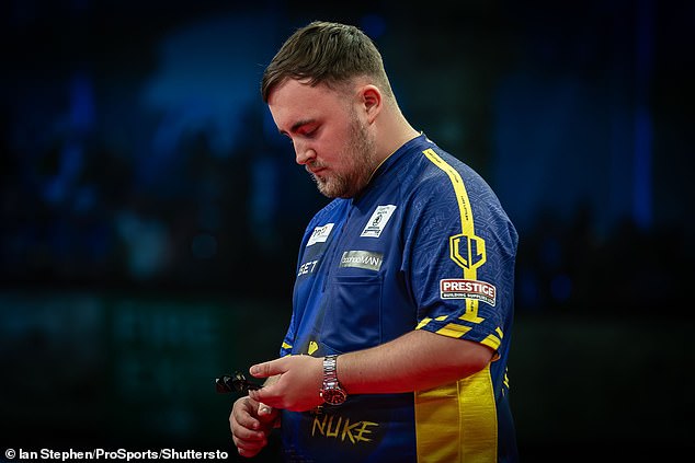 Luke Littler also suffered a first round defeat, losing 10-6 to Michael van Gerwen