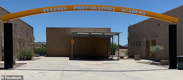 Telesis Preparatory Academy — a charter school in the city on the Arizona side of the Colorado River — fired its life skills and child development teacher Friday. The school had a webpage listing Rogers as a staff member, but it was no longer accessible Friday