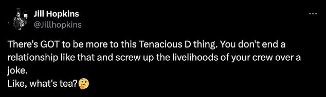 1721170284 875 Fans turn on Jack Black as he cancels Tenacious D