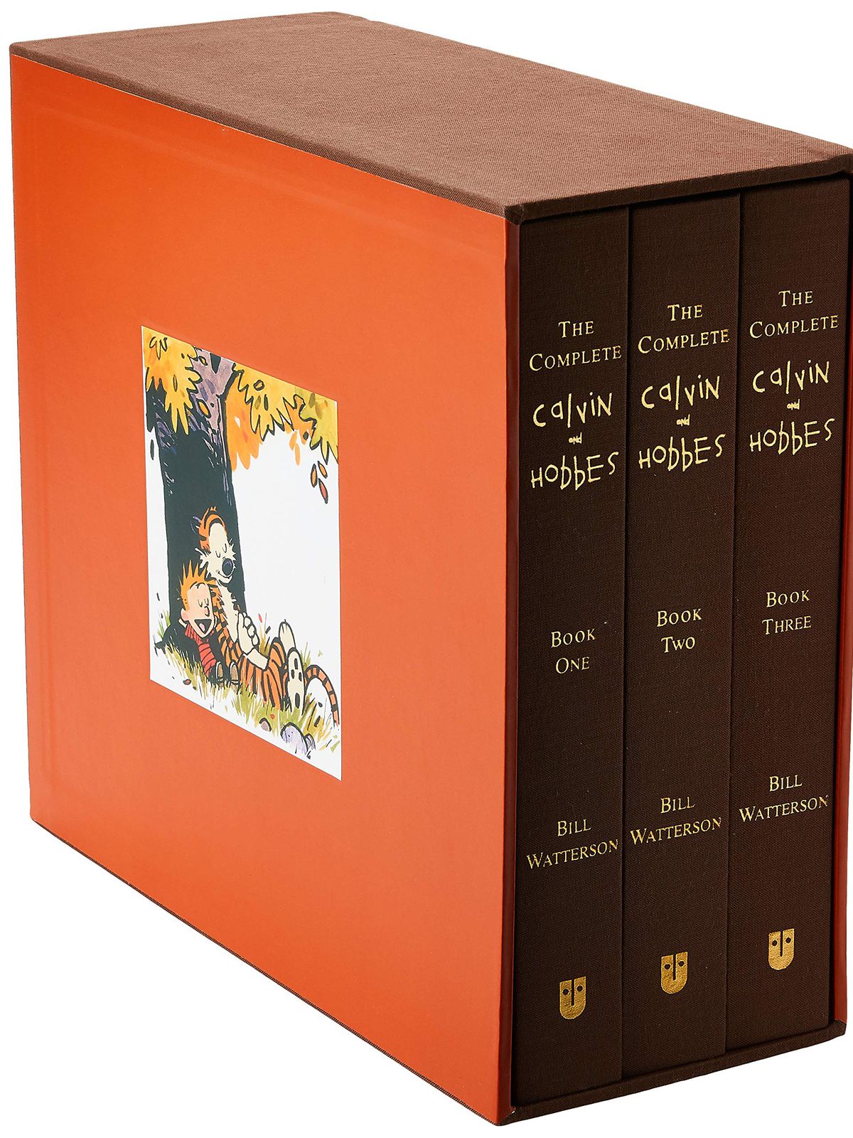 The hardcover boxed set edition of The Complete Calvin & Hobbes