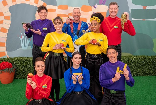 The current Yellow Wiggle is the first female cast member to wear pants instead of a skirt on stage