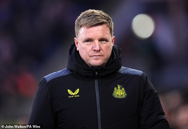 Newcastle head coach Eddie Howe is seen as the favourite to take over from Southgate