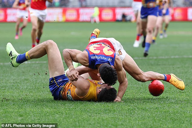 Carey joined a host of football fans and pundits who were furious at the decision to uphold Charlie Cameron's three-match ban for this tackle on Liam Duggan