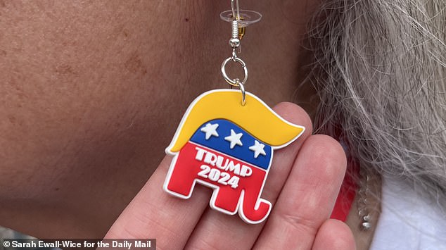 GOP Rep. Sylvia Spivey's Elephant Earrings