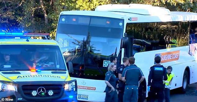 One person also ended up in hospital in the fatal bus crash on Queensland's Sunshine Coast