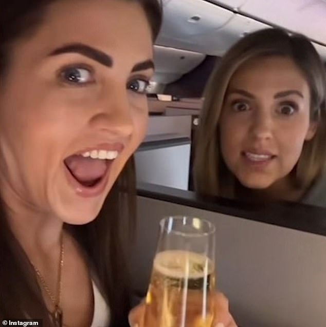 The sisters, who won $1.05 million at the 2023 auction, are finally making their 'lifelong dream' come true by travelling across Europe on business class flights