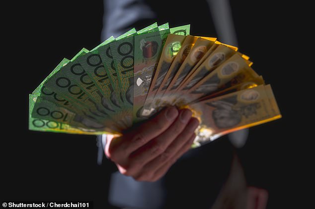 International stocks rose 21.5 percent over the year. Stock photo of Australian currency