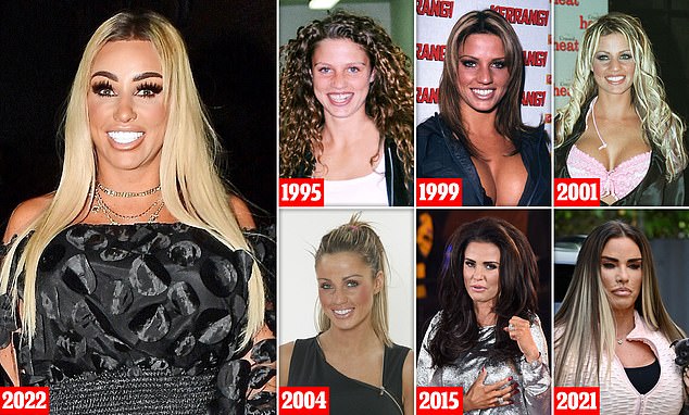 Over the years, the glamour model has undergone a series of procedures including nose job, a silhouette facelift, 3D, veneers, lip fillers and Botox