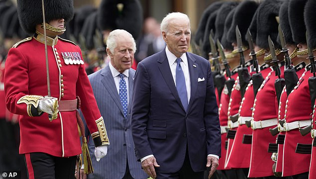 King Charles appeared to lose his temper for a moment when he tried to persuade President Joe Biden to continue during their meeting at Windsor Castle last year