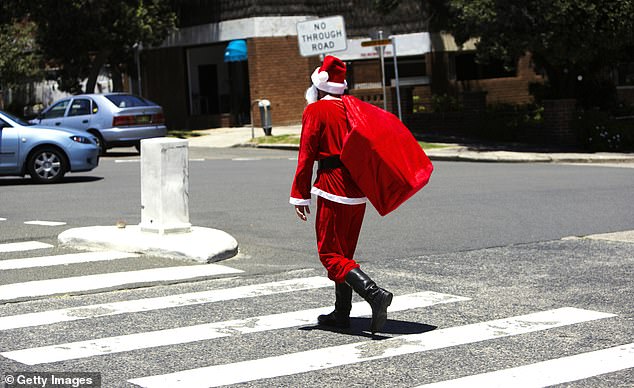 He advised the undercover agent to stash some clothes and burn Santa's suit after he handed out the poisoned candy.