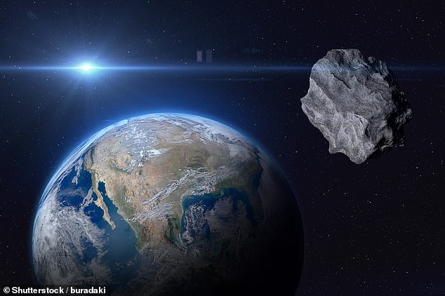 Asteroid 99942 Apophis is expected to pass close to Earth on April 13, 2029. The asteroid will be so close that it will be visible to the naked eye on clear nights (stock image)