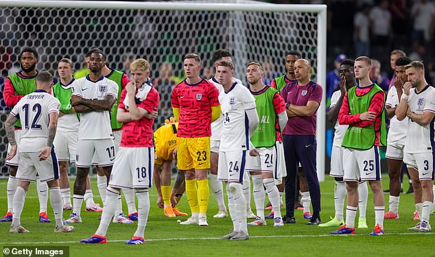 The Three Lions have now finished second in consecutive European Championships