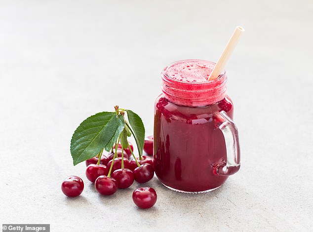 Cherry juice may help reduce inflammation and improve sleep quality