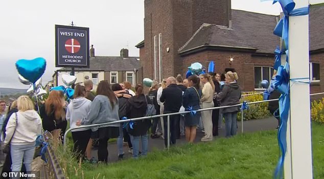 A vigil for Jay as tearful friends gathered and paid tribute to the teenager