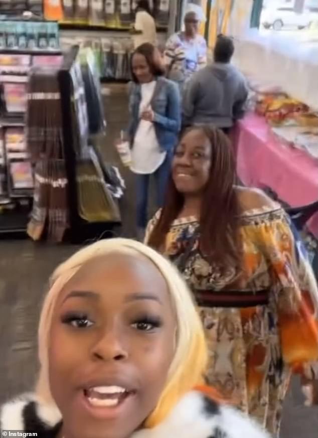 Just before the fatal incident, Green shared clips with her 20,000 Instagram followers as she gave fans an animated tour of the store