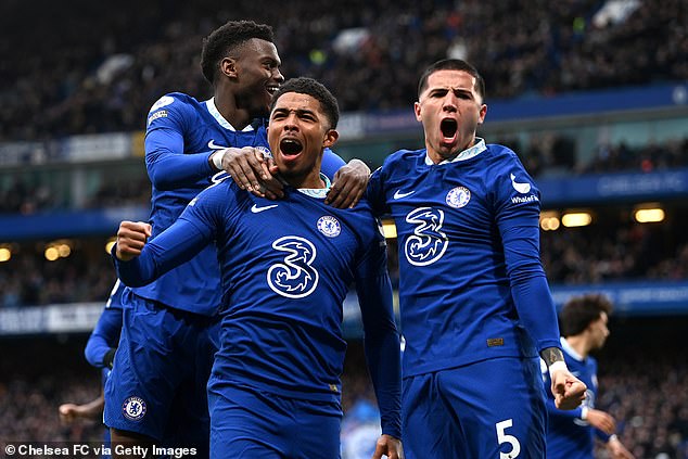 Chelsea defender Wesley Fofana (centre), who also plays for France, expressed his disgust at the video. He is one of three Blues players Fernandez unfollowed on Instagram