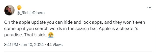 On social media, some users have expressed concern that the feature could encourage infidelity in relationships, even going so far as to call it a 