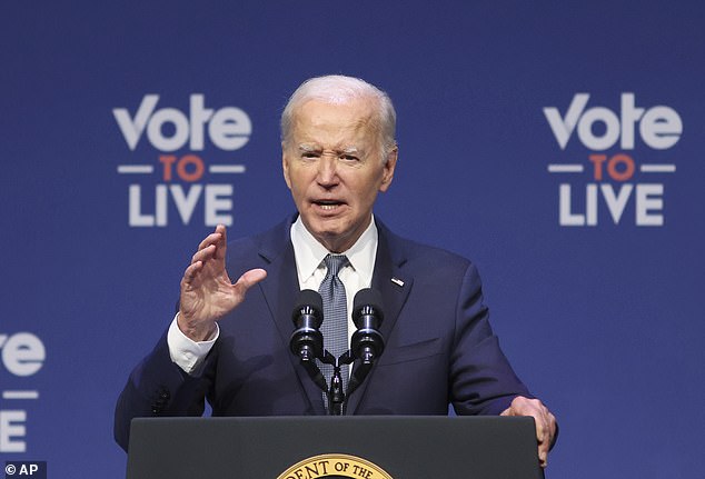 President Biden speaks at the Prosperity Summit in North Las Vegas on July 16