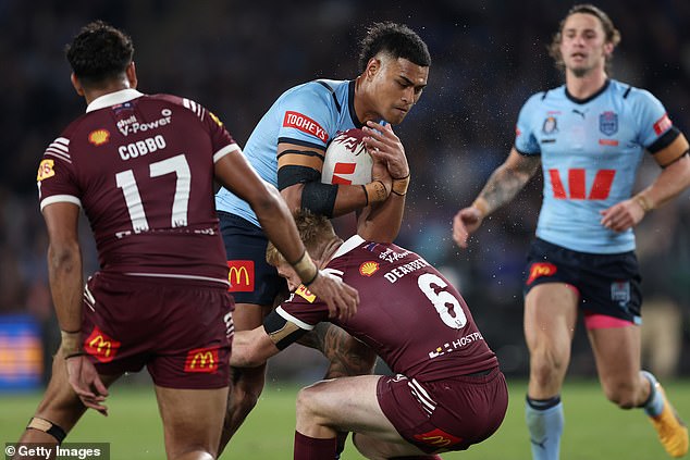 The Sea Eagles backrower featured for the Blues in the opening two games of the series but was overlooked by coach Michael Maguire for the deciding match