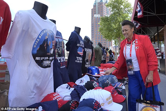 Vendors did a healthy trade in merchandise at the convention in Milwaukee, Wisconsin