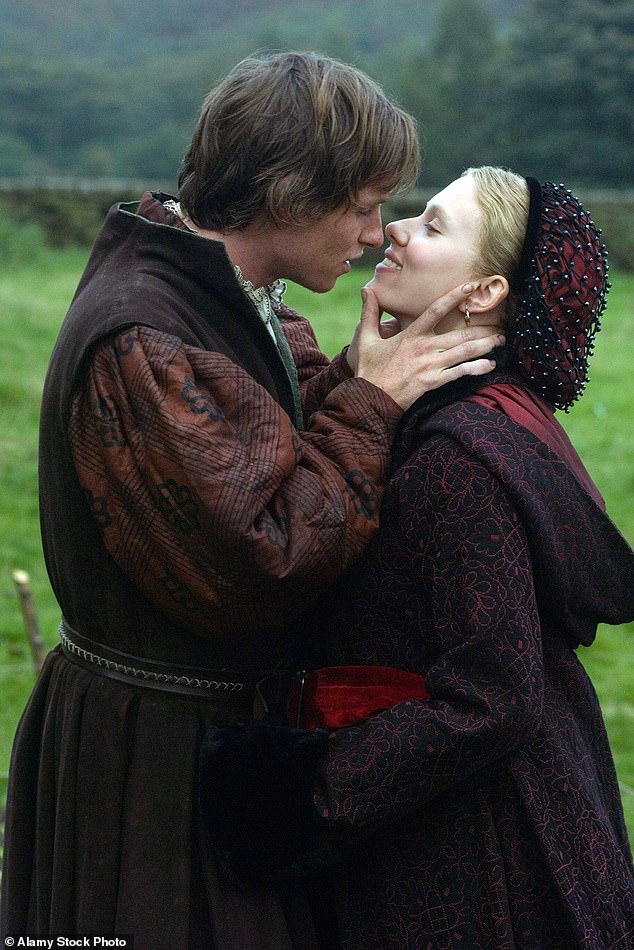 The actress can be seen with Eddie Redmayne in The Other Boleyn Girl in 2007