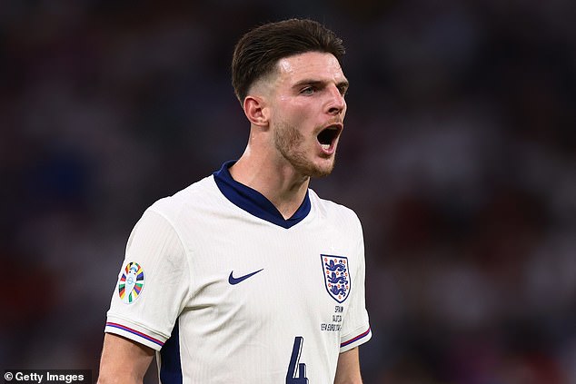 Declan Rice has scored just three goals in 58 caps for England. Is he really worth £100m?