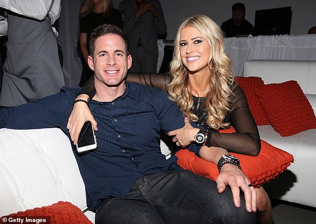 She has a daughter Taylor, 12, and a son Brayden, seven, with her ex-husband Tarek El Moussa, who is now married to Heather Rae El Moussa of Selling Sunset - photo 2016