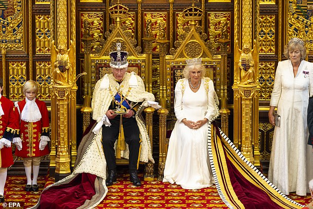 The 75-year-old Monarch spoke to MPs and members of the House of Lords in London this morning for the first time since Labour's landslide election victory.