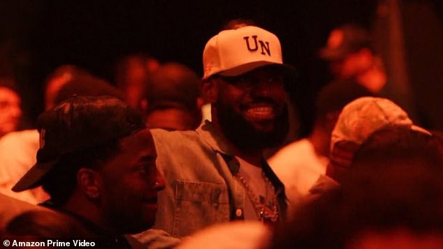 James - despite his long-term relationship with Drake - appeared at Lamar's concert in LA last month