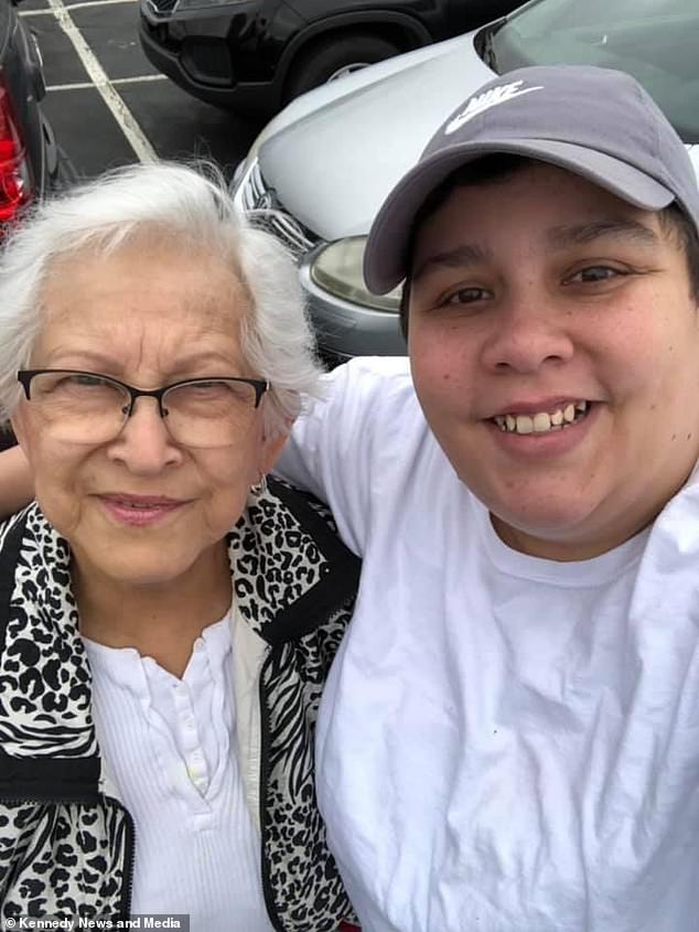 Mrs. Owens' grandmother, Elinda (left, with Mrs. Owens), saved her life by performing CPR for six minutes. Mrs. Owens had only minutes left to live