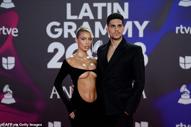 The model and Bartra went public with their relationship in 2022 after the footballer split from his ex-wife Melissa Jimenez