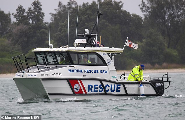 Mr Smith disappeared after he and three friends were thrown from a small boat on Lake Macquarie shortly before 8pm on July 6