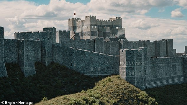 The model was created as part of 'Dover Castle Under Siege', a new experience at Dover Castle which opens to the public on 22 July.