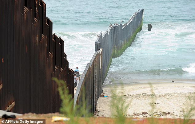 Border Field State Park (pictured) is experiencing severe sewage contamination from the Tijuana River