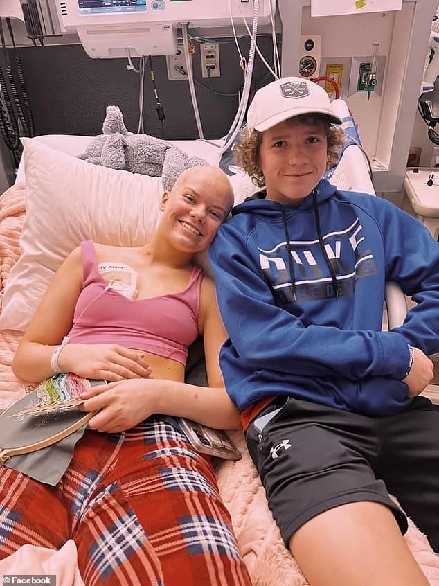 In December 2020, the teen underwent surgery to remove the tumor and half of her colon