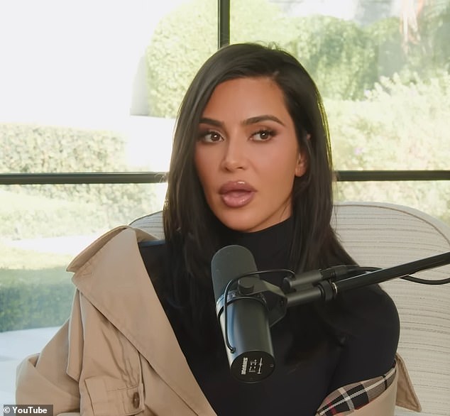 “It came from my mother, went to me, and I passed it on in a different form to my son, who has a mild form of vitiligo,” the Kardashians star said on Monday's episode of the She MD podcast