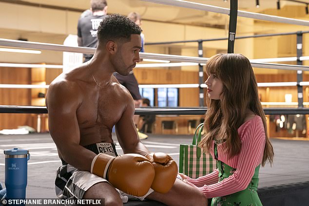 And the cast, including Lucien Laviscount, 31, (pictured), who plays Emily's British love interest Alfie, say the new season will bring more drama than ever before