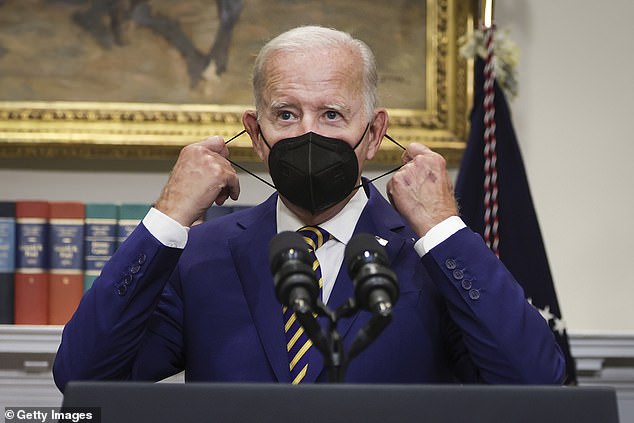 Mr. Biden's doctor has said the president does not have a fever. His symptoms include a dry nose, a nonproductive cough and 