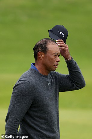 The 48-year-old struggled through yet another round at a major championship