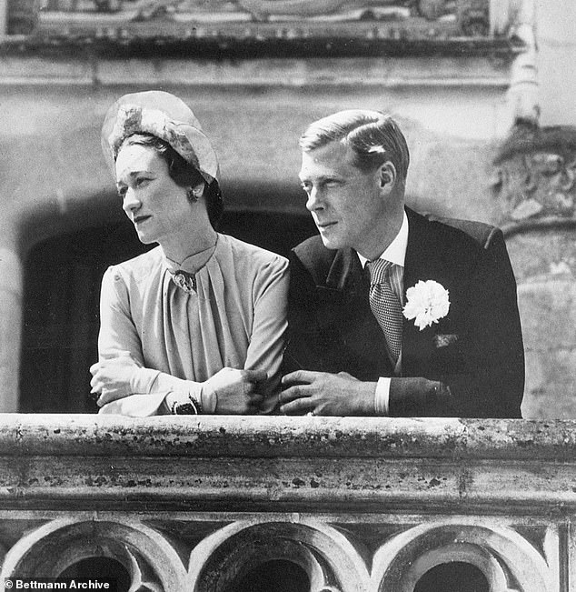 Simpson would later marry King Edward VIII after he abdicated the throne for her. The British public did not want him to marry her because she had been divorced twice