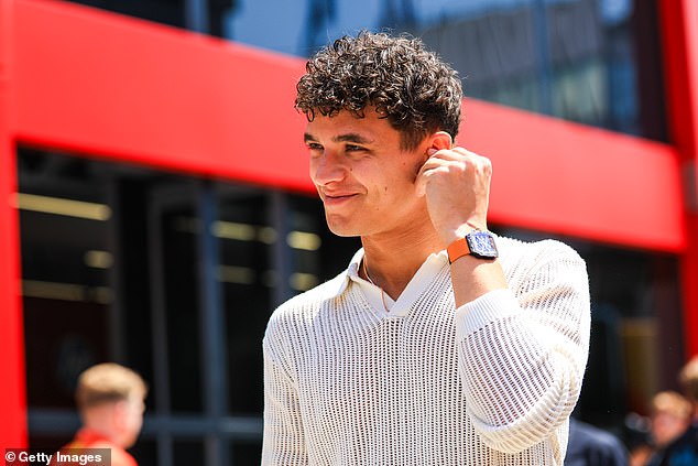 Lando Norris noted that the McLaren building still has a slight smell of smoke after the fire at the Spanish Grand Prix