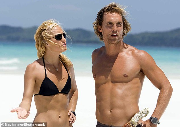 Hudson admitted that neither she nor McConaughey wear deodorant, telling host Andy Cohen, 