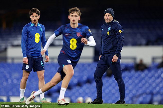 Lee Carsley, right, is set to replace Gareth Southgate as interim manager of the England team